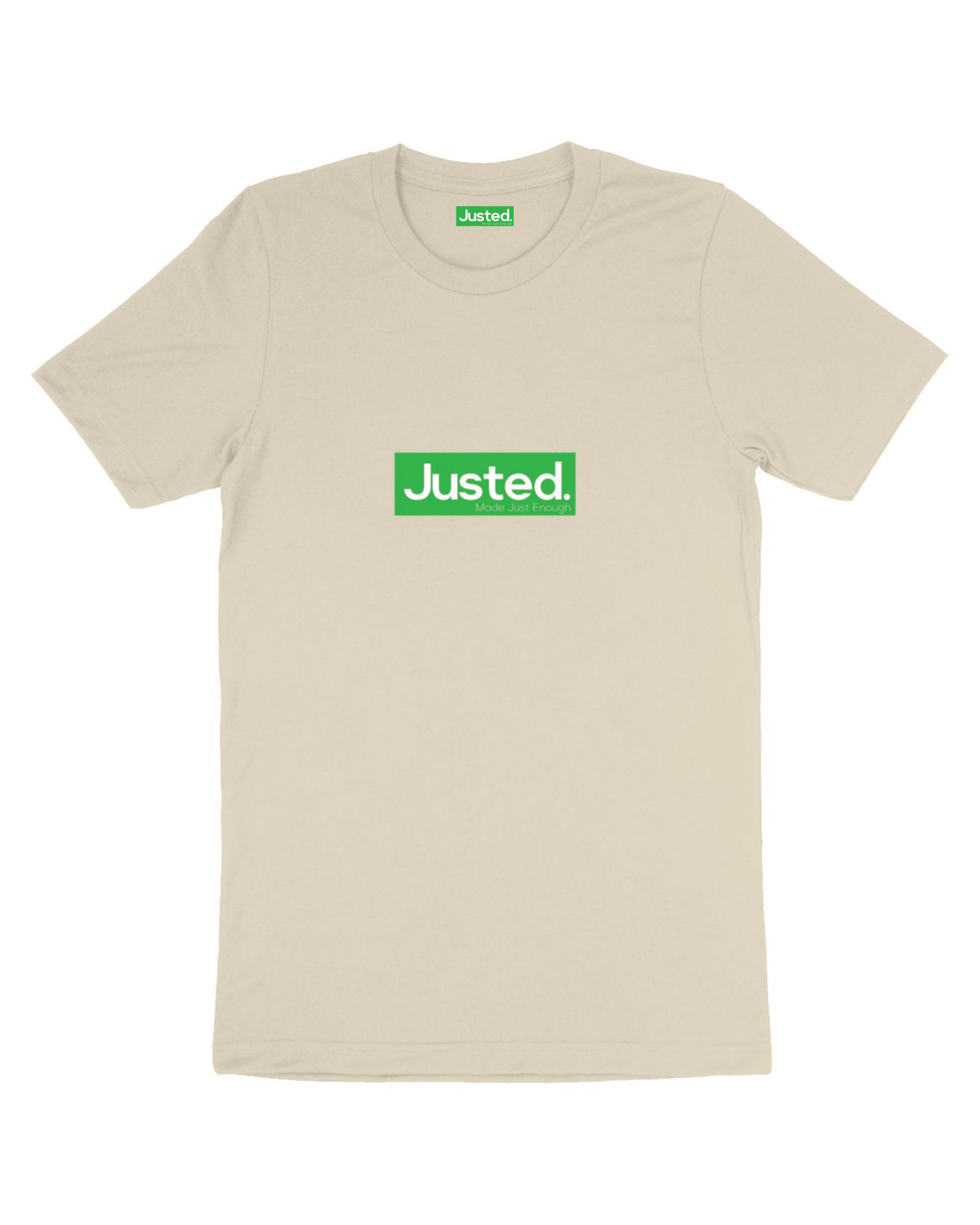 Justed. green label